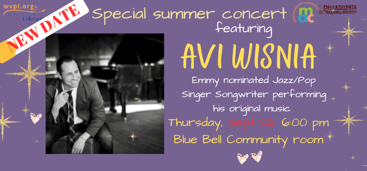 Summer Concert with AVI WISNIA