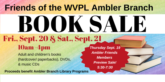 Ambler Library Fall Book Sale