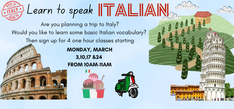 Learn to speak Italian