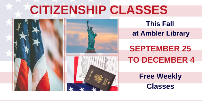 Citizenship Course at Ambler Library